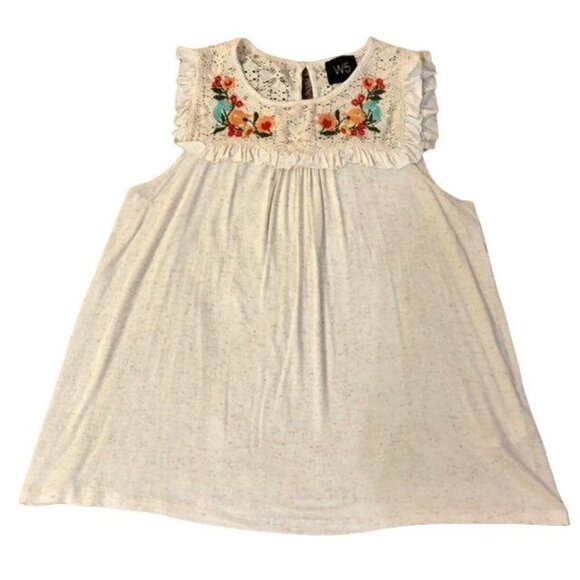 W5 Blouse Juniors XL Used Sleeveless - Picture 5 of 12